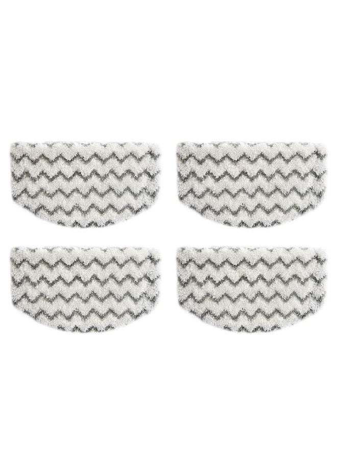 LBLVBNEWD 4 Pack 1940 Steam Mop Pads for Bissell PowerFresh Steam Mop 1806 1544 1440 2075A 2685A Series, Model 19402 19404 19408 1940a 1940q 1940t B0006 B0017 Replacement Parts, Microfiber Washable, Reusable - Image 1